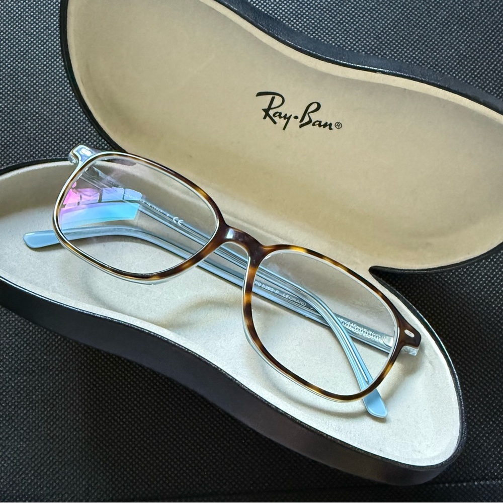 Ray-Ban Leonard RB5393F Eyeglass Frame with Case